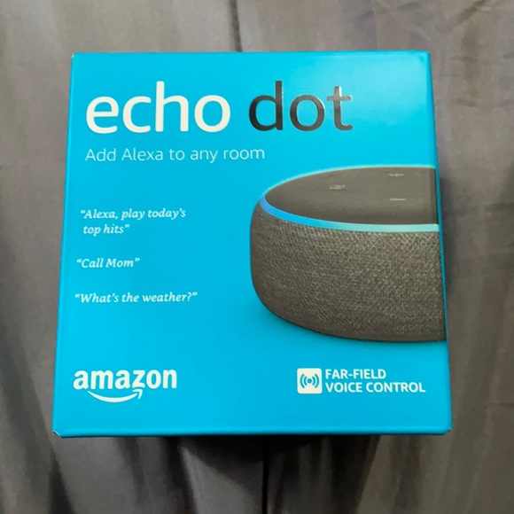 BRAND NEW ECHO DOT 3rd GEN. STILL SEALED - Picture 1 of 3